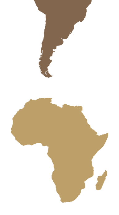 South America & Africa